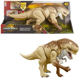 Jurassic+World+Rebirth%3A+Rumble+%26%23039%3BN+Rampage+Distortus+Rex+Figure