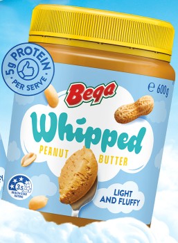 NEW-Bega-Whipped-Peanut-Butter-600g on sale