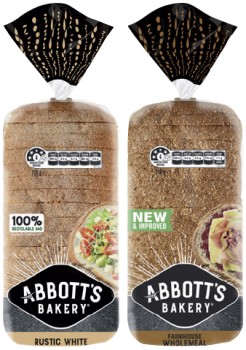 Abbott%26rsquo%3Bs+Bakery+Bread+680-800g+Selected+Varieties