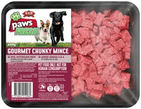 Paws-Fresh-Dog-Food-600g-Selected-Varieties-from-the-Meat-Dept on sale
