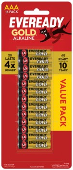 Eveready+Gold+Alkaline+Batteries+AA+or+AAA+16+Pack