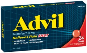 Advil-Ibuprofen-200mg-Fast-Pain-Relief-Tablets-24-Pack on sale