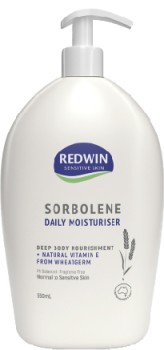 Redwin-Sorbolene-Daily-Moisturiser-550mL on sale