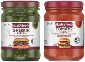 MasterFoods-Relish-250-260g-or-Chutney-250g-Selected-Varieties on sale