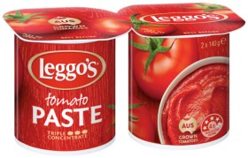 Leggos-Tomato-Paste-or-Pizza-Sauce-2x140g-Selected-Varieties on sale