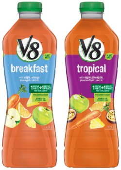 V8-Fruit-Vegetable-Juice-125-Litre-Selected-Varieties on sale