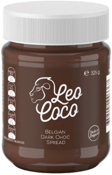 NEW-Leo-Coco-Belgian-Hazelnut-Cocoa-Spread-325g on sale