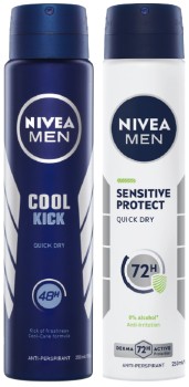 Nivea-Anti-perspirant-Deodorant-250mL-Selected-Varieties on sale