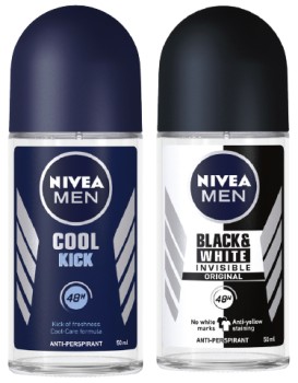 Nivea-Anti-perspirant-Roll-On-50mL-Selected-Varieties on sale