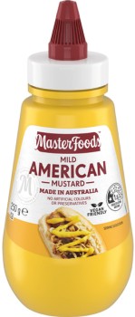 MasterFoods+Squeezy+Mustard+250-275g+Selected+Varieties