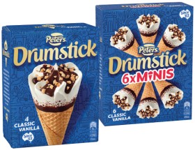 Peters+Drumstick+4+Pack+or+Minis+6+Pack+Selected+Varieties