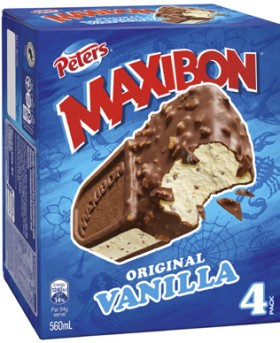 Peters-Maxibon-4-Pack-560mL on sale