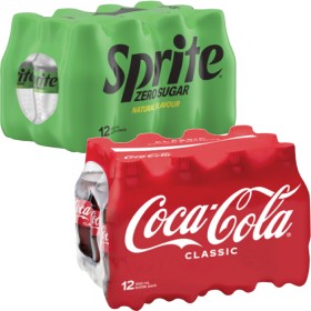 Coca-Cola-Fanta-or-Sprite-Soft-Drink-12x300mL on sale