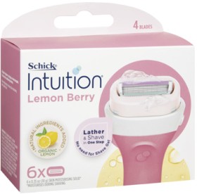 Schick-Intuition-Lemon-Berry-Refill-Blades-6-Pack on sale