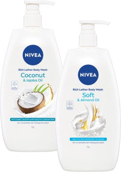 Nivea-Shower-Cream-or-Gel-1-Litre on sale