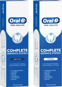 Oral-B-Pro-Health-Advanced-Deep-Clean-or-Whitening-Toothpaste-110g on sale