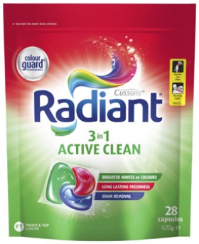 Radiant-Laundry-Capsules-28-Pack on sale