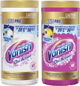 Vanish-Napisan-Oxi-Action-Gold-Pro-Stain-Remover-2kg on sale