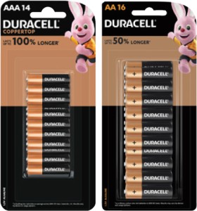Duracell-Coppertop-Batteries-AA-16-Pack-or-AAA-14-Pack on sale