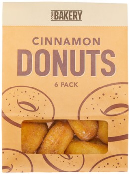 Coles-Bakery-Cinnamon-Donuts-6-Pack on sale