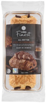 NEW-Coles-Finest-All-Butter-Pain-Au-Chocolat-2-Pack-160g on sale