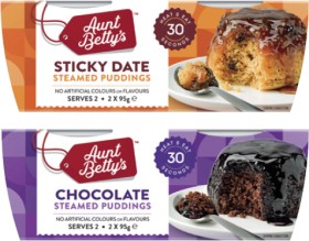 Aunt-Bettys-Pudding-2-Pack-190g-220g on sale