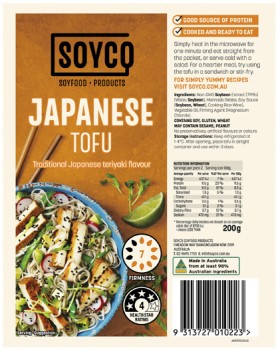 Soyco-Flavoured-Tofu-200g on sale