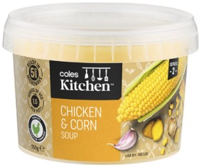Coles-Kitchen-Soup-550g on sale