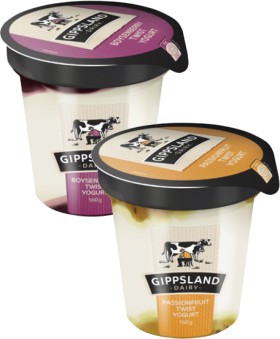 Gippsland-Dairy-Twist-Yogurt-160g on sale