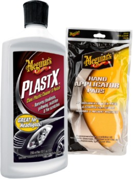 Meguiars-Plast-X-Clear-Plastic-Cleaner-Polish-Polishing-Pad on sale