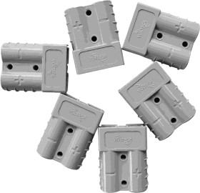 Voltage+Heavy+Duty+50Amp+Anderson+Plug+6+Pack