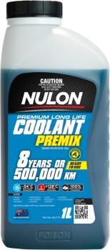 Nulon+Coolant+Long+Life+Premix+Blue+1L