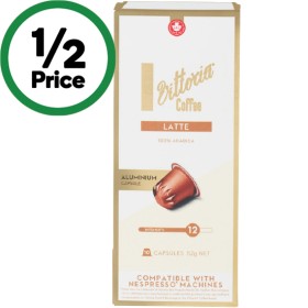Vittoria+Coffee+Capsules+Pk+10