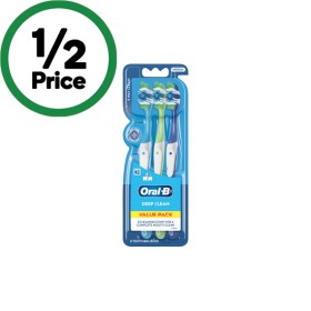 Oral-B+Complete+5+Way+Clean+Toothbrush+Pk+3