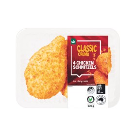 Woolworths+Chicken+Schnitzel+Varieties+600g+with+RSPCA+Approved+Chicken+%26ndash%3B+From+the+Meat+Dept