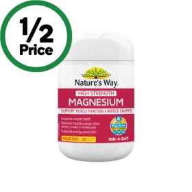 Natures-Way-High-Strength-Magnesium-Tablets-Pk-250 on sale