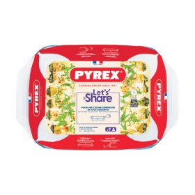 Pyrex-Lets-Share-Glass-Roasting-Dish-4-Litre on sale