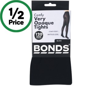 Bonds-Comfy-Tops-Very-Opaque-Tights-Black-Pk-1 on sale