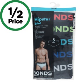 Bonds-Mens-Brief-Pk-5 on sale