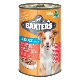 Baxters-Wet-Dog-Food-700g on sale