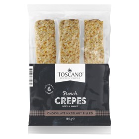 Toscano-Chocolate-or-Strawberry-Filled-Crepes-180g-Pk-6 on sale