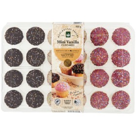 Woolworths-Mini-Vanilla-Iced-Cupcakes-Pk-24 on sale