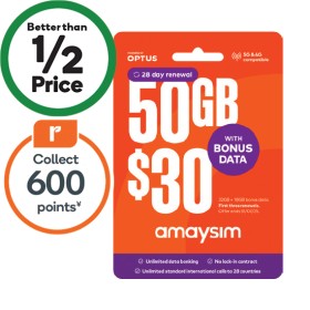amaysim-30-Starter-Pack on sale