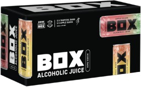 Box-Alcoholic-Juice-Mixed-Cans-10X330mL on sale