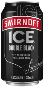 Smirnoff-Ice-Double-Black-Cans-10-Pack-375mL on sale