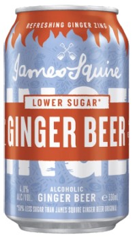 James-Squire-Lower-Sugar-Ginger-Beer-Cans-330mL on sale