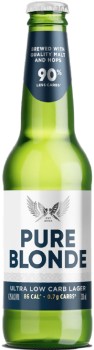 Pure-Blonde-Ultra-Low-Carb-Bottles-330mL on sale