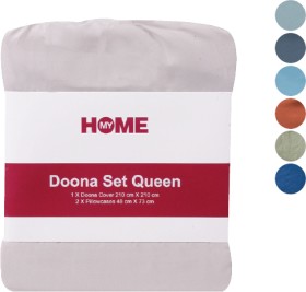 Microfibre-Doona-Set-Assorted-Colours on sale