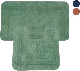 HG-Bathroom-Mat-2-Piece-Set-3-Assorted-Colours on sale