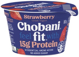 Chobani+Fit+Protein+Greek+Yogurt+Pot+160g+Selected+Varieties